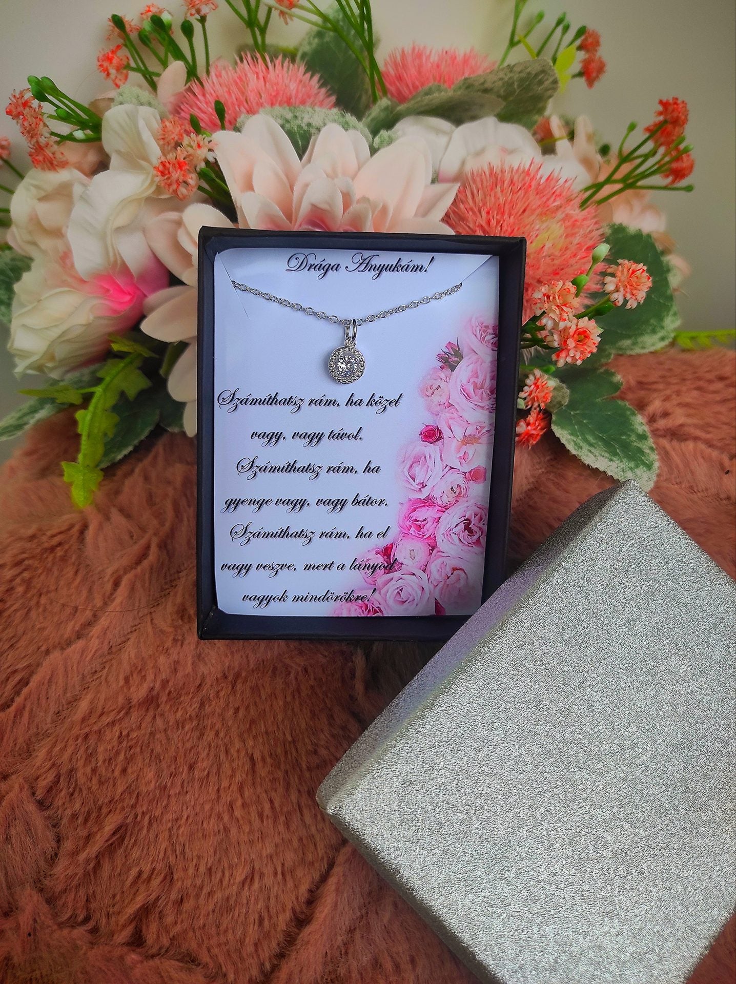 Anya cirkónia köves nyaklánc